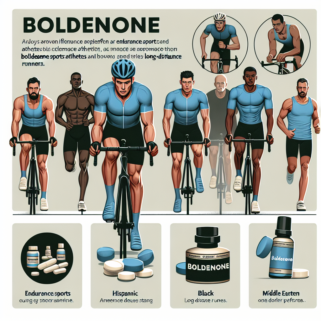 Comment la Boldénone peut aider les athlètes pratiquant des sports d'endurance tels que le cyclisme ou la course à pied.