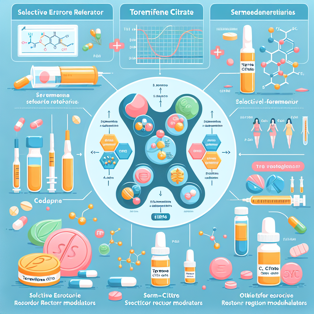 Comparaison de Citrato de toremifeno avec d'autres SERM : avantages et inconvénients
