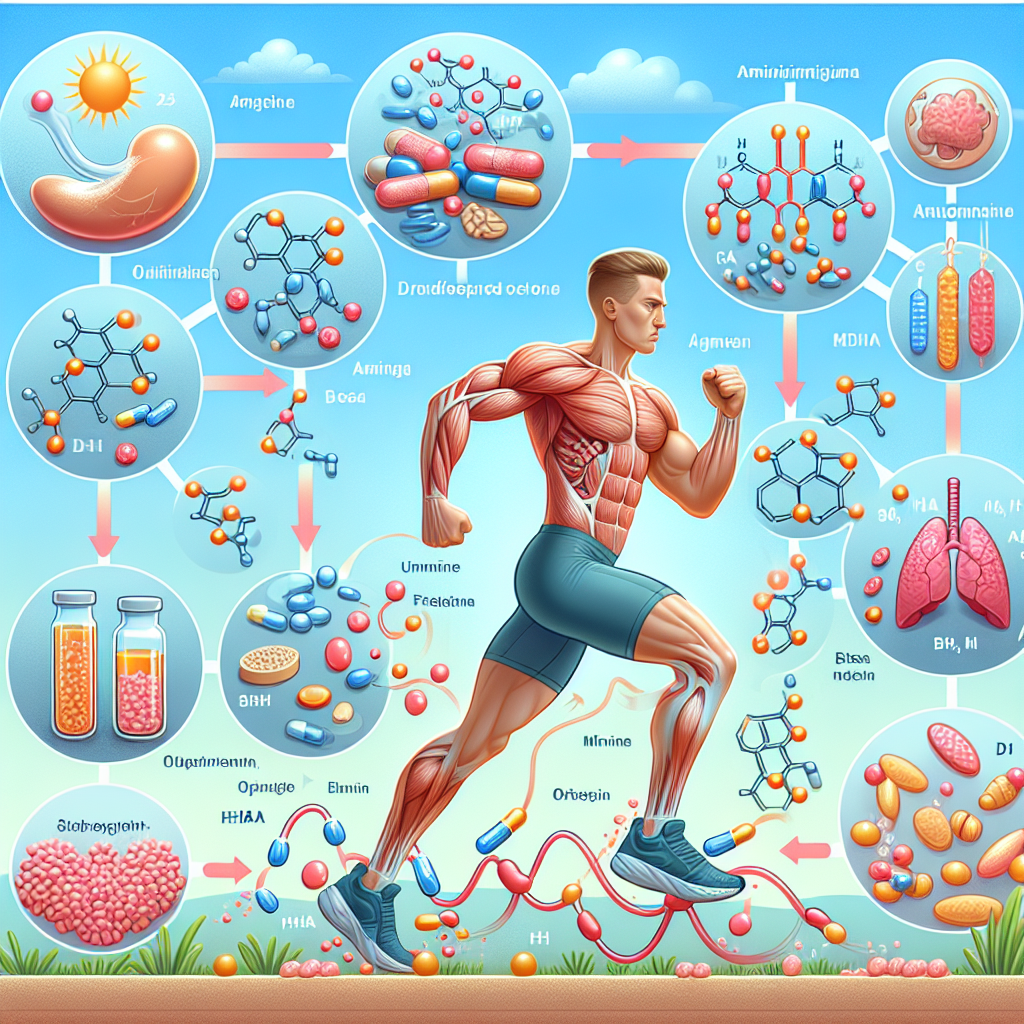 Effet de la DHEA sur le métabolisme des acides aminés chez les athlètes