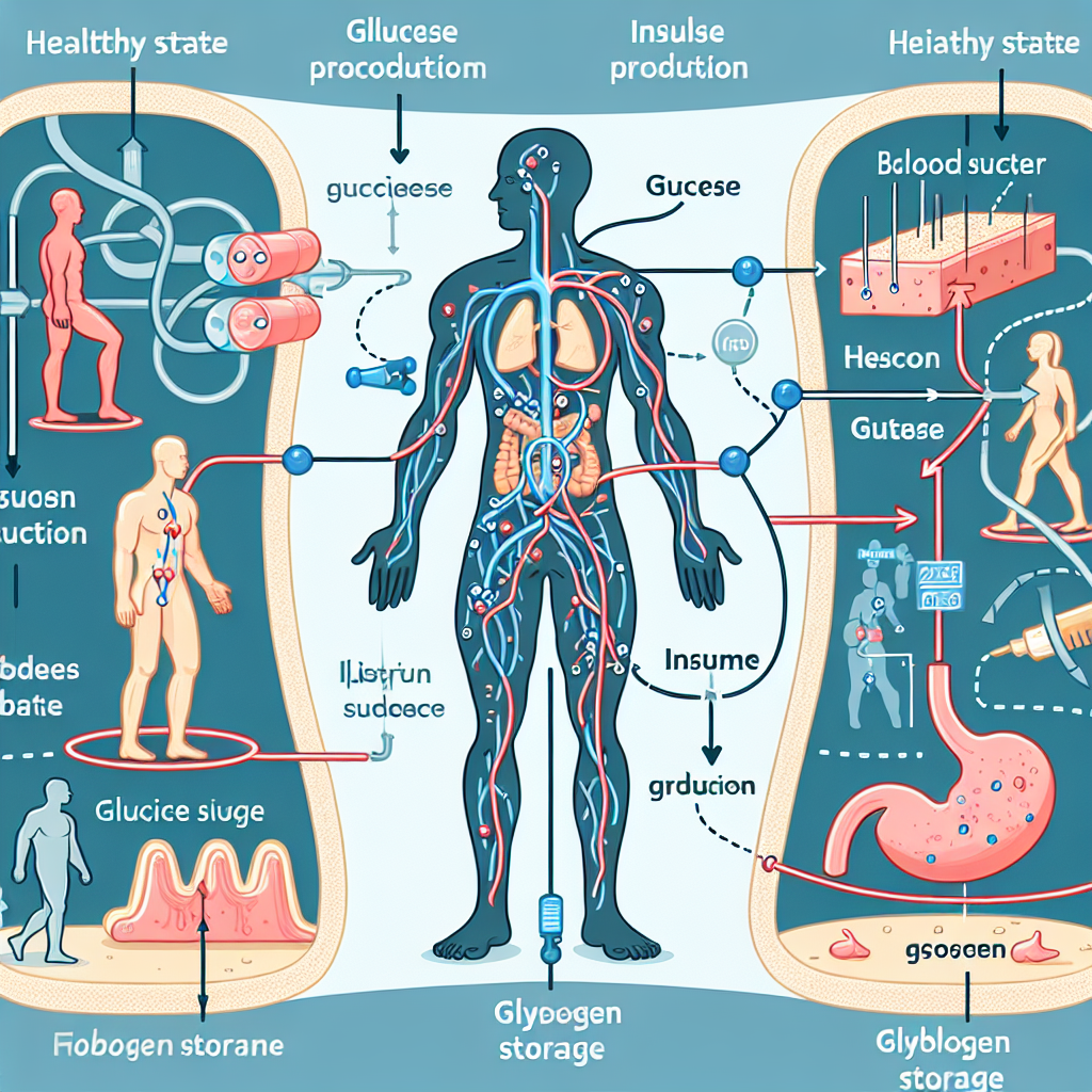 Effet de Mibolerone sur la régulation de la glycémie