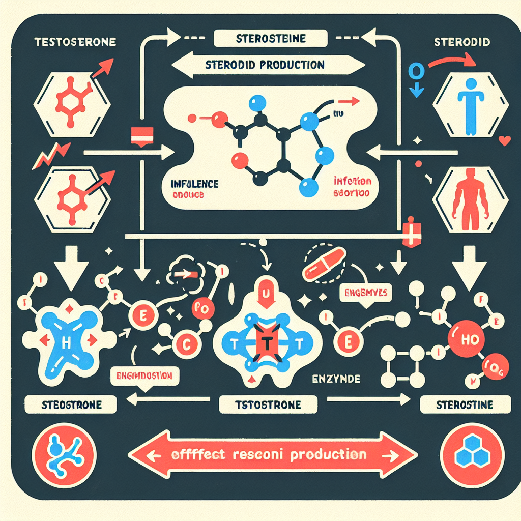 Effet des stéroïdes sur la production de testostérone