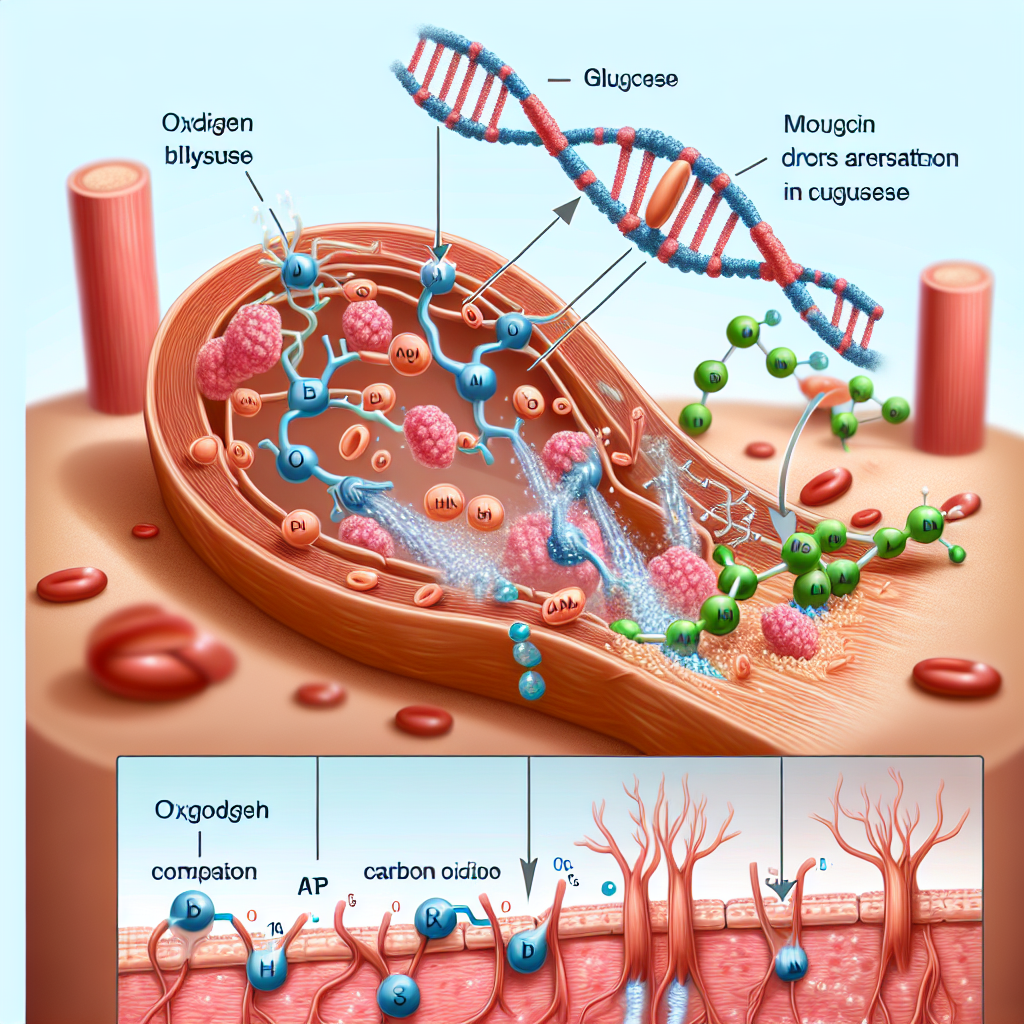 Effet sur la respiration cellulaire des fibres musculaires
