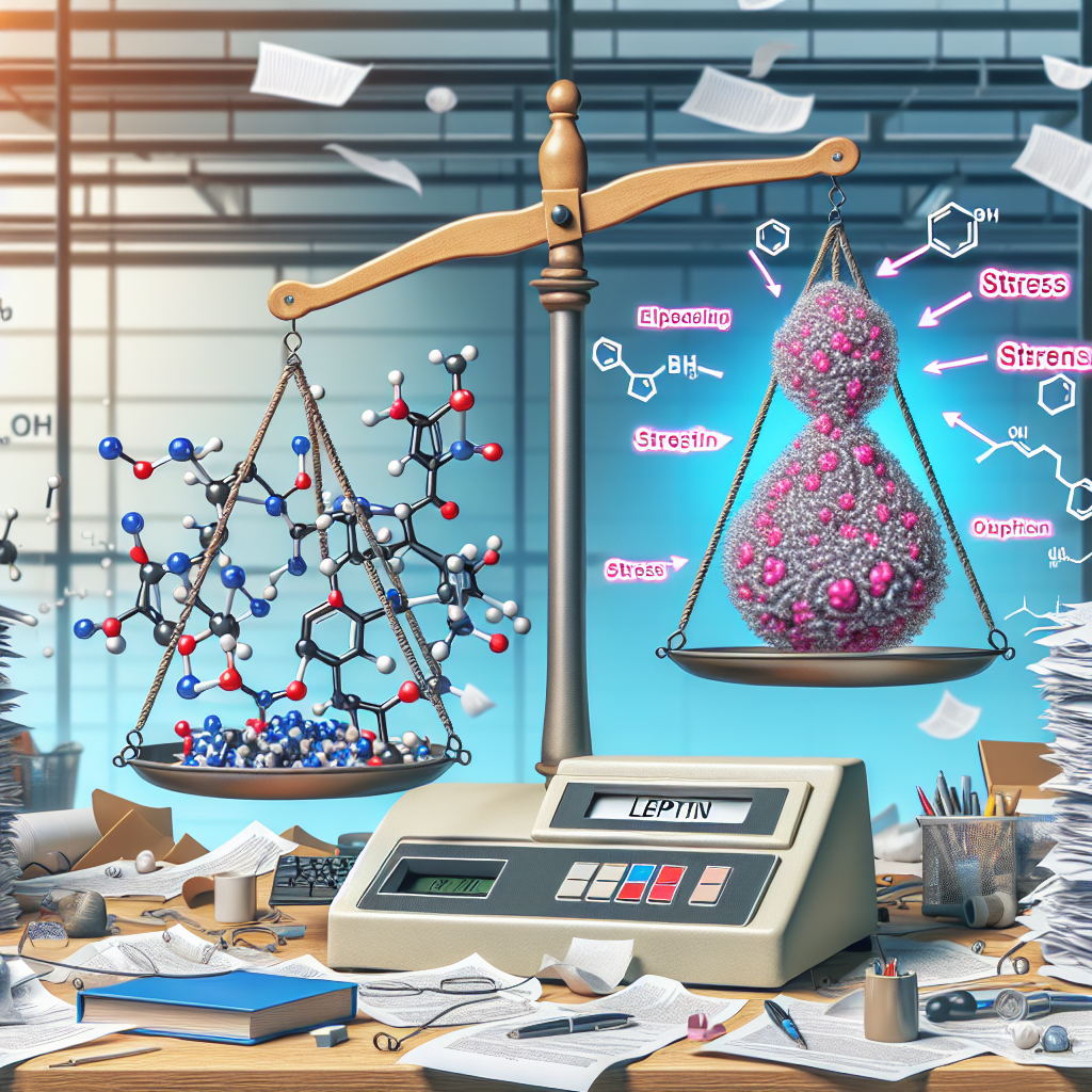Influence du stress niveaux de leptine