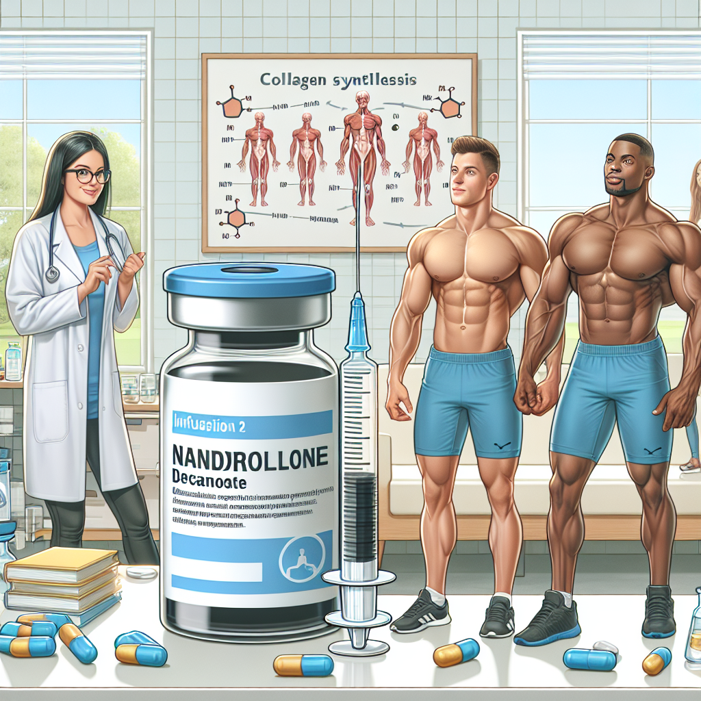 Infusion de décanoate de nandrolone pour la synthèse du collagène chez les sportifs