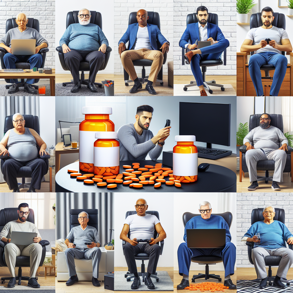 Le Vardenafil chez les hommes avec un mode de vie sédentaire