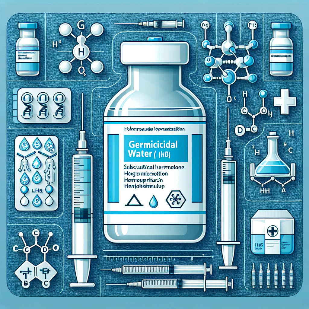 L'Eau Germicide pour l'injection d'hormones sous-cutanées : Quelle est sa particularité ?