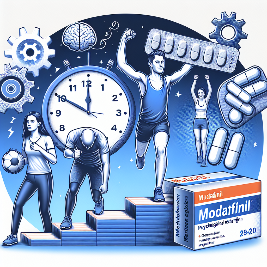 Modafinil dans le programme de réhabilitation après un épuisement psychologique des athlètes