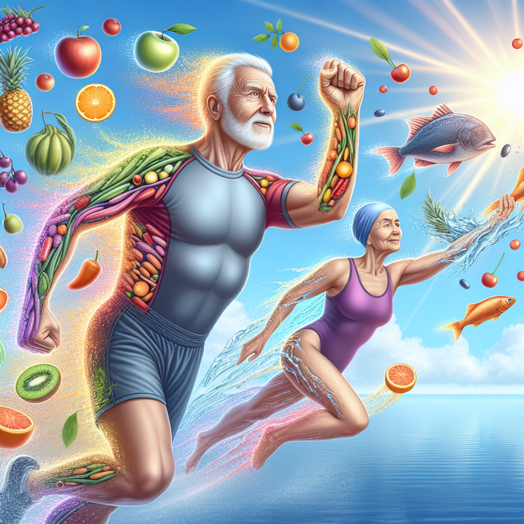 Propriétés anti-âge des vitamines chez les sportifs seniors