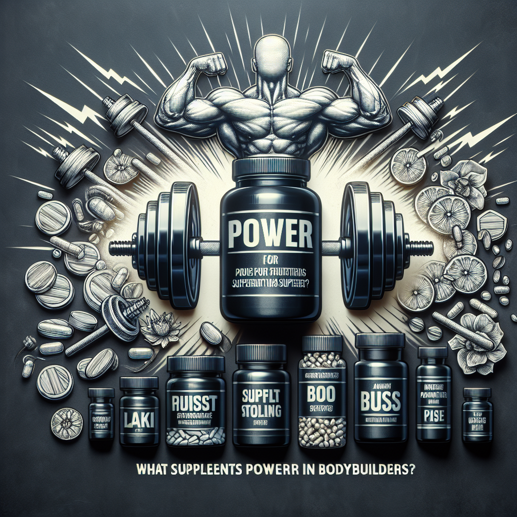 Quels suppléments favorisent la puissance chez les bodybuilders?