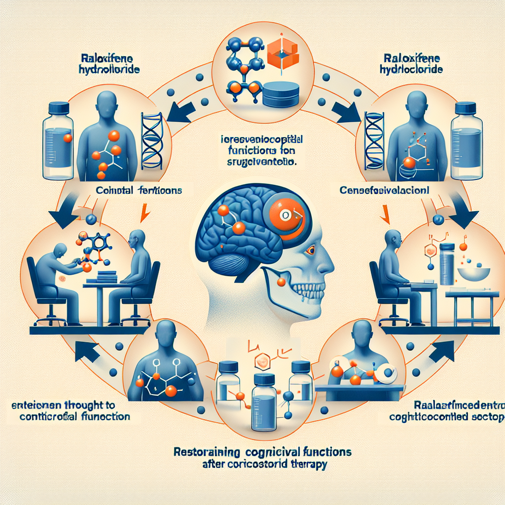 Rôle du chlorhydrate de raloxifène dans la restauration des fonctions cognitives après une corticothérapie