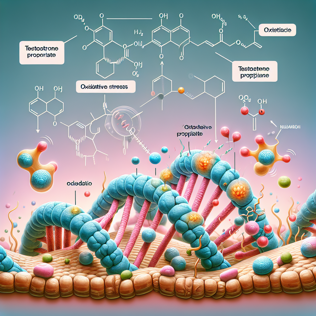 Rôle du propionate de testostérone dans la réponse au stress oxydatif