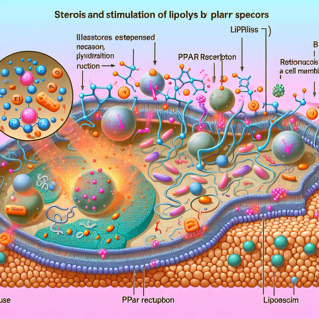 Stéroïdes et stimulation de la lipolyse par les récepteurs PPAR