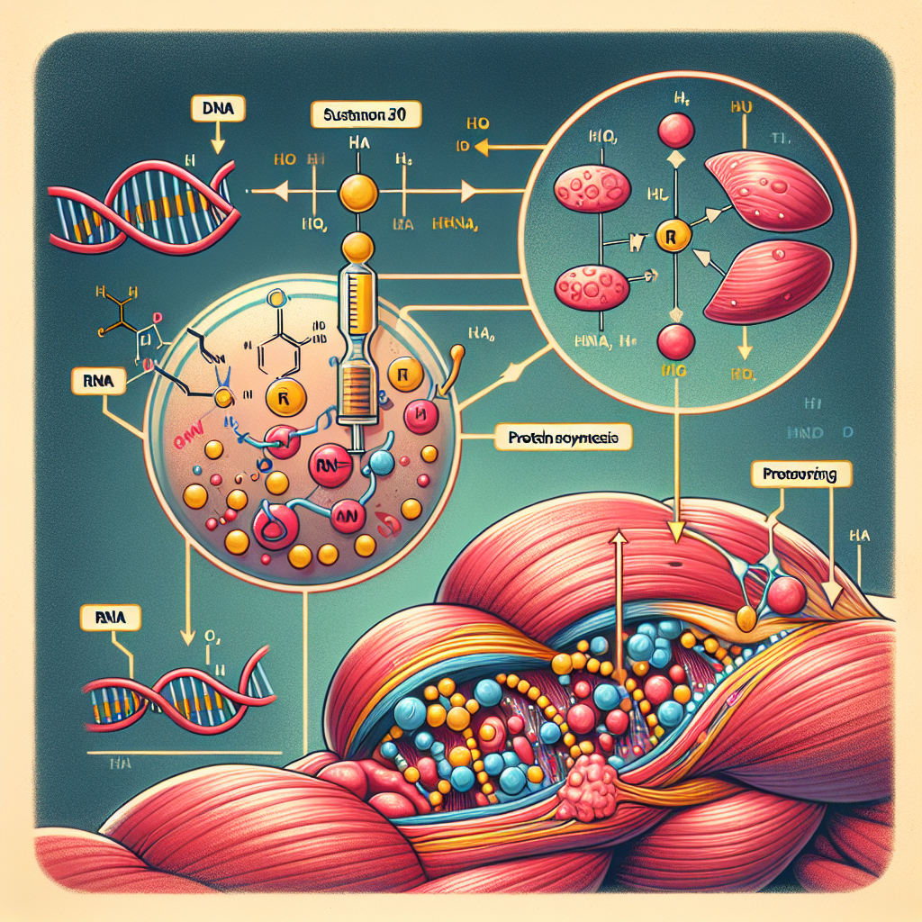 Sustanon 250 et son effet sur la synthèse des protéines dans les muscles