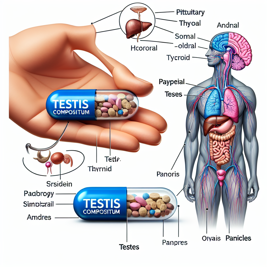 Utilisation de Testis Compositum pour la stimulation naturelle du système endocrinien
