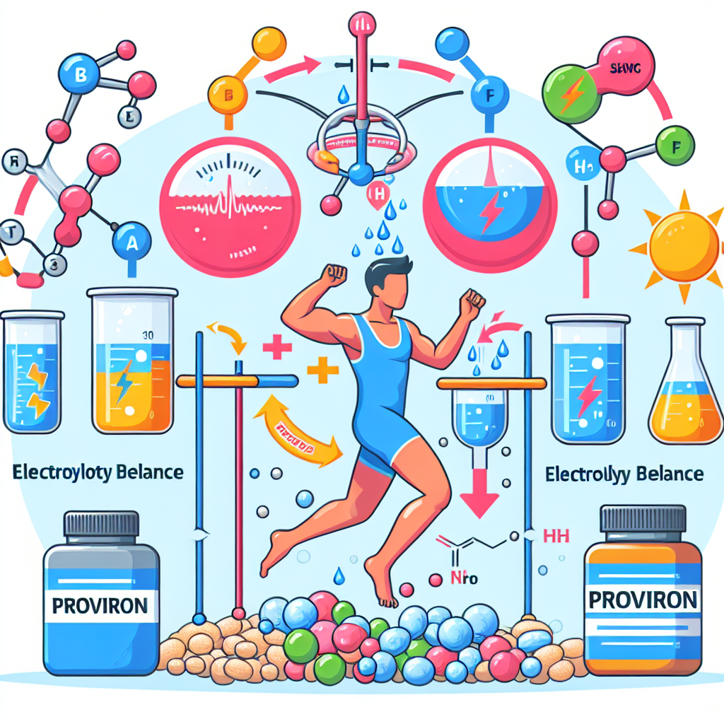 Comment Proviron contribue à l'équilibre électrolytique