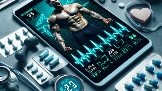 Comprimés de stanozolol et contrôle vaginal pendant une heure d'exercice