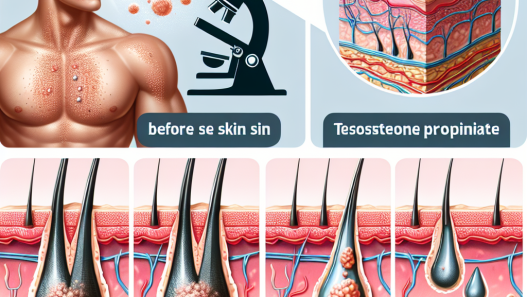 Effet du propionate de testostérone sur la peau et risque d'acné