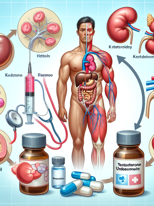 Influence de l'undécanoate de testostérone sur la fonction rénale