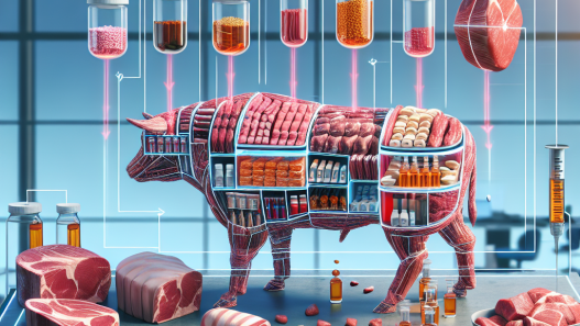 Influence de la pharmacologie sur l'accumulation de glycogène dans les viandes