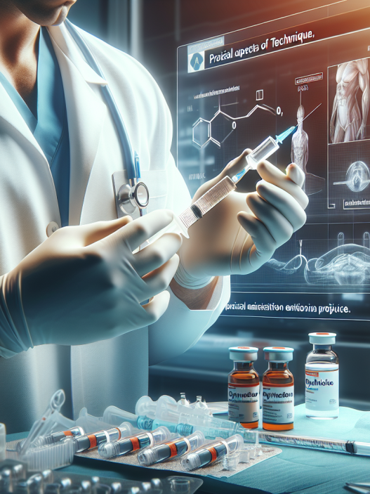 Injection d'oxymétholone : aspects pratiques de la technique d'injection