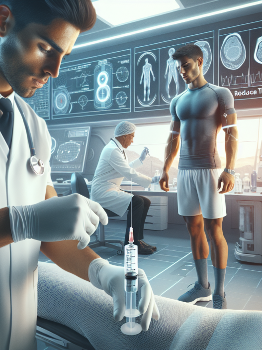 Injection pour réduire la thermorégulation lors d'un entraînement intense