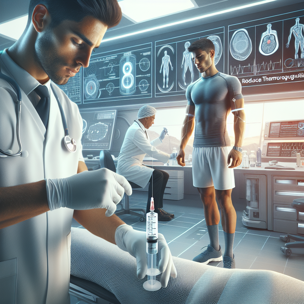 Injection pour réduire la thermorégulation lors d'un entraînement intense