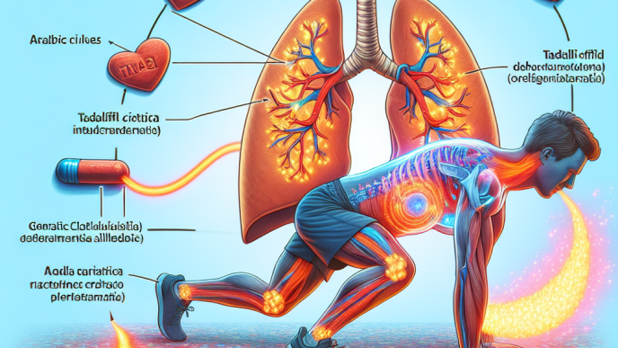 L'influence du citrate de tadalafil (Cialis générique) sur le fonctionnement des poumons pendant les exercices aérobiques