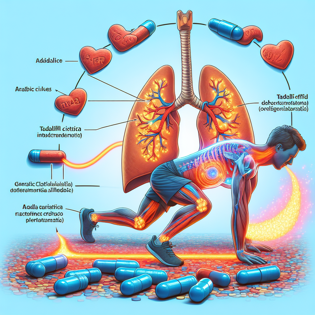 L'influence du citrate de tadalafil (Cialis générique) sur le fonctionnement des poumons pendant les exercices aérobiques