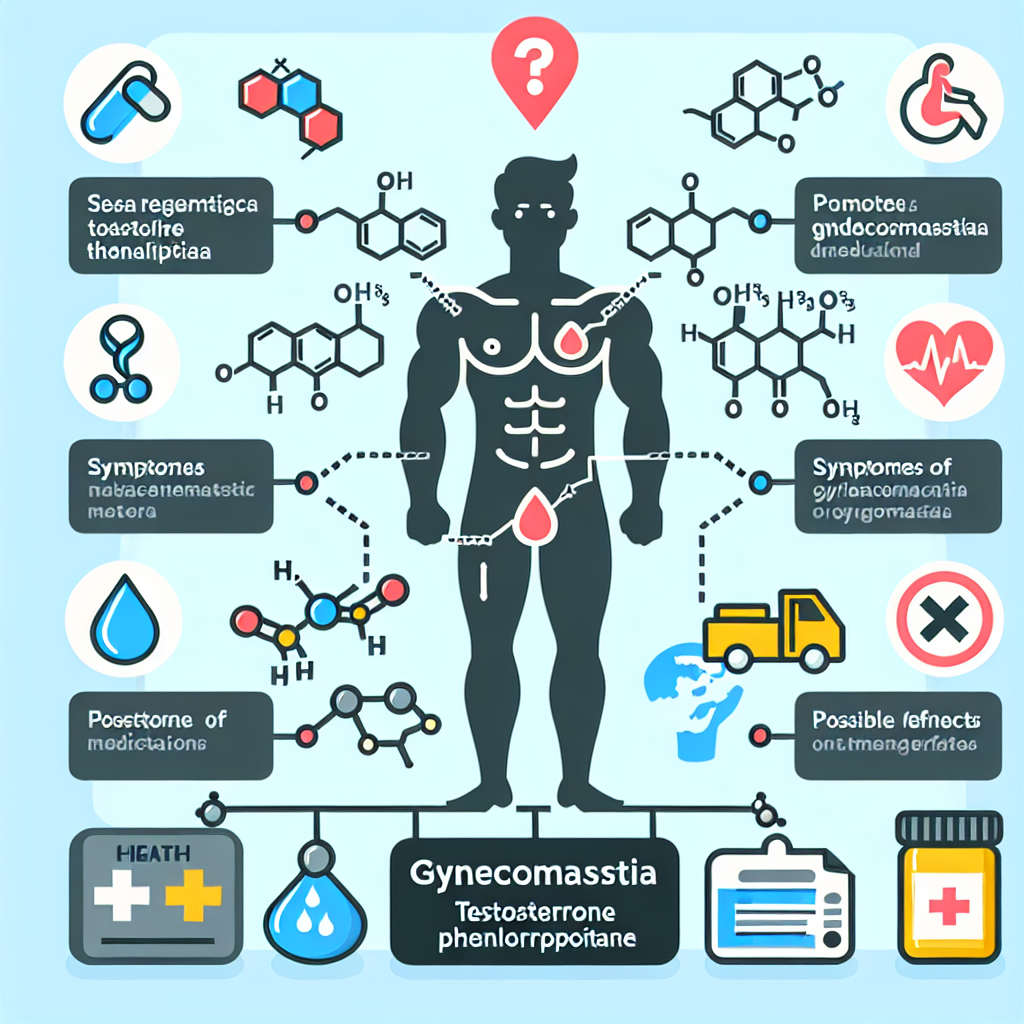 Risques de gynécomastie liés à l'utilisation du phénylpropionate de testostérone