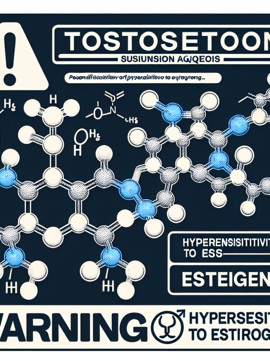 Testosterone Suspension (Aqueuse) et risques d'hypersensibilité aux œstrogènes