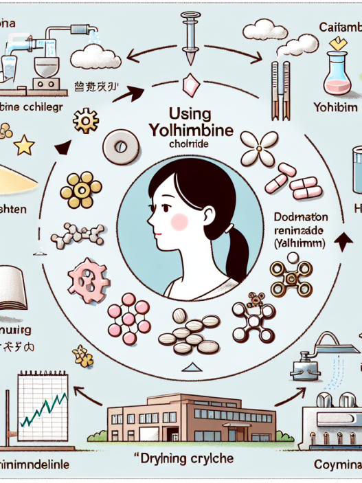 Caractéristiques de l'utilisation du chlore de yohimbine lors des cycles de « séchage »