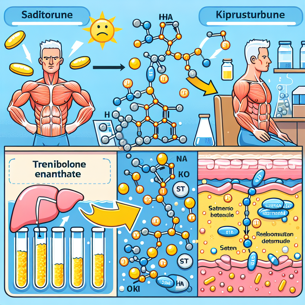 Comment l'équilibre du sodium et du potassium change-t-il lors d'une cure d'Enanthate de trenbolone