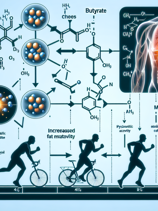L'effet du butyrate sur le métabolisme des graisses pendant l'effort