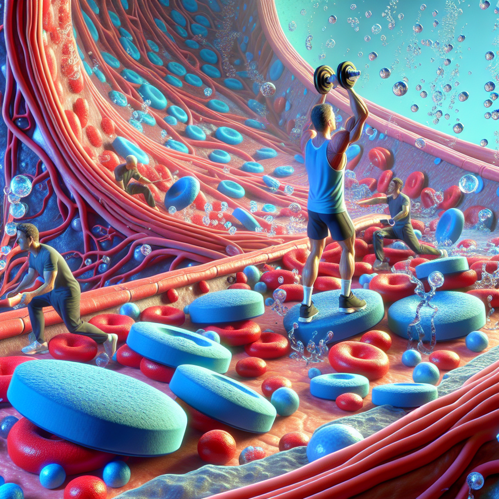 Citrate de sildénafil et vasodilatation pendant l'entraînement