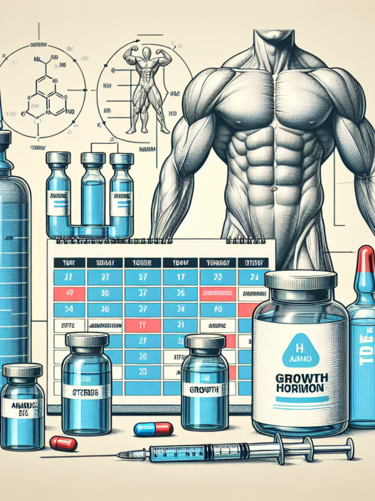 Combinaison de stéroïdes et d'hormone de croissance pendant la cure