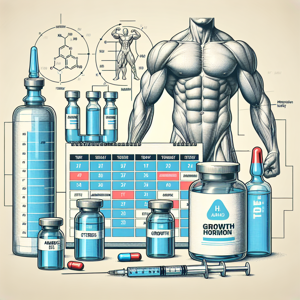 Combinaison de stéroïdes et d'hormone de croissance pendant la cure