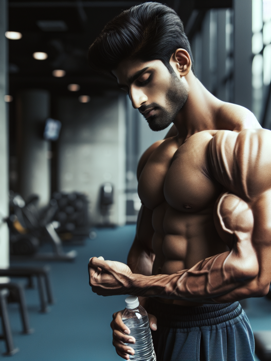 Gain de masse musculaire sans eau pendant un cours solo