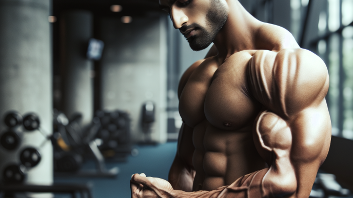 Gain de masse musculaire sans eau pendant un cours solo