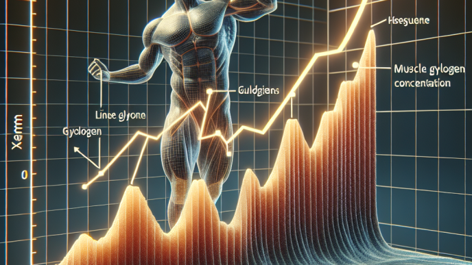 L'effet de l'insuline sur le glycogène musculaire Niveaux d'insuline