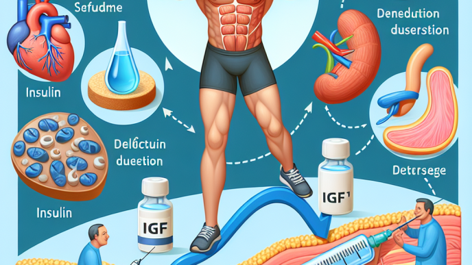 Le rôle de l'insuline dans le maintien du taux d'IGF-1