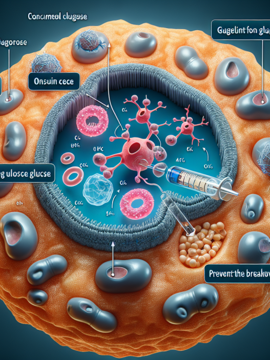 Réduction du risque de catabolisme grâce à l'insuline