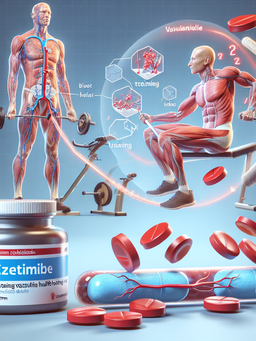 Utilisation de l'ézétimibe pour maintenir la santé vasculaire lors des cycles d'entraînement