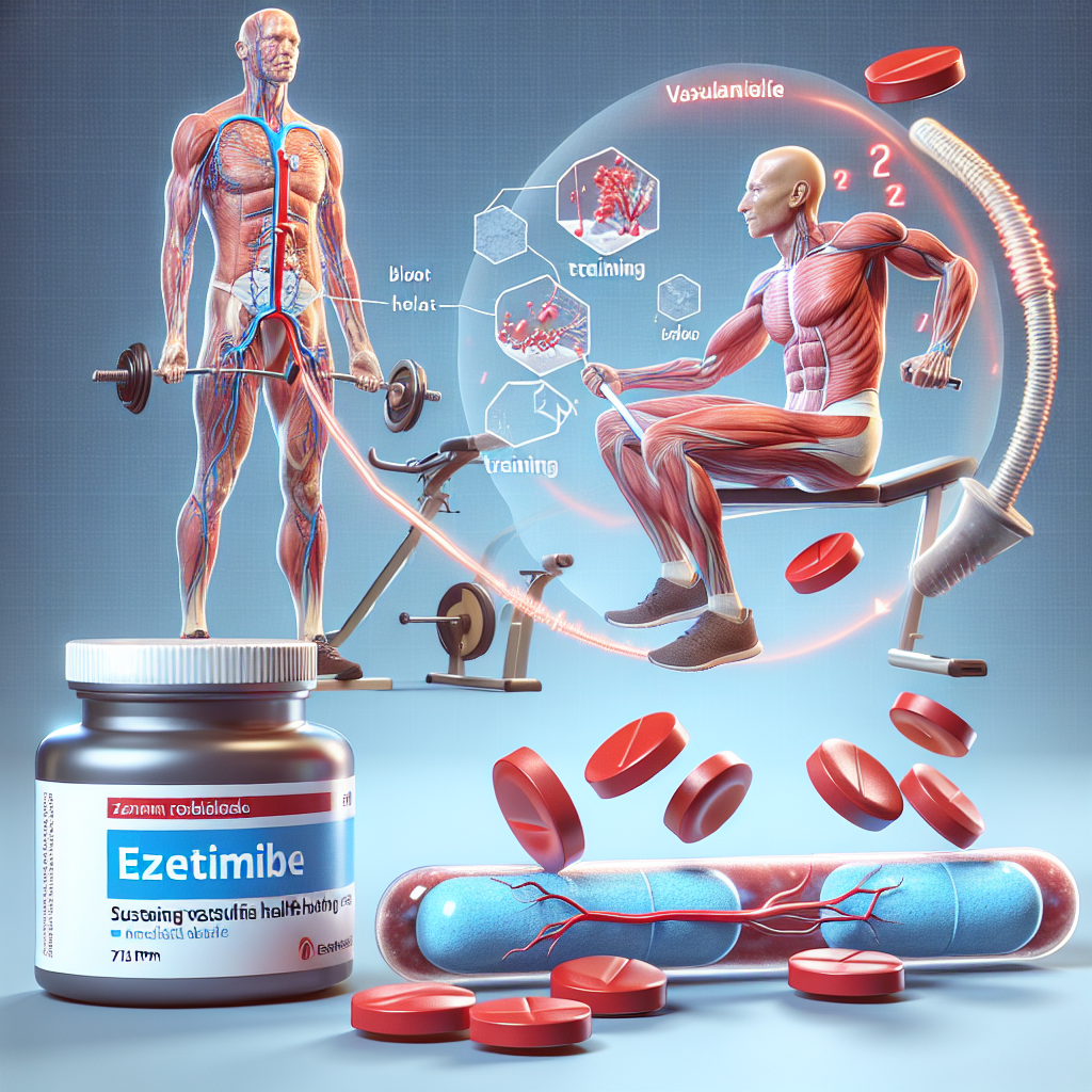 Utilisation de l'ézétimibe pour maintenir la santé vasculaire lors des cycles d'entraînement