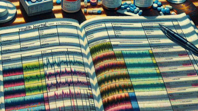 Boldenone : journal de santé, symptômes, sommeil, humeur (outil de suivi)