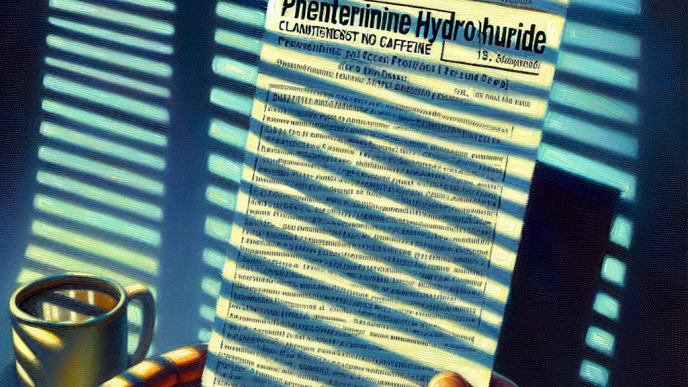Chlorhydrate de Phentermine : lire une étiquette (caféine totale, sources cachées)